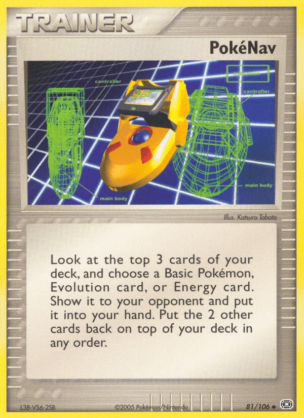 PokeNav (81/106) [EX: Emerald] (Online Only)