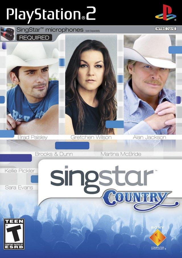 SingStar Country (Playstation 2) (Online Only)