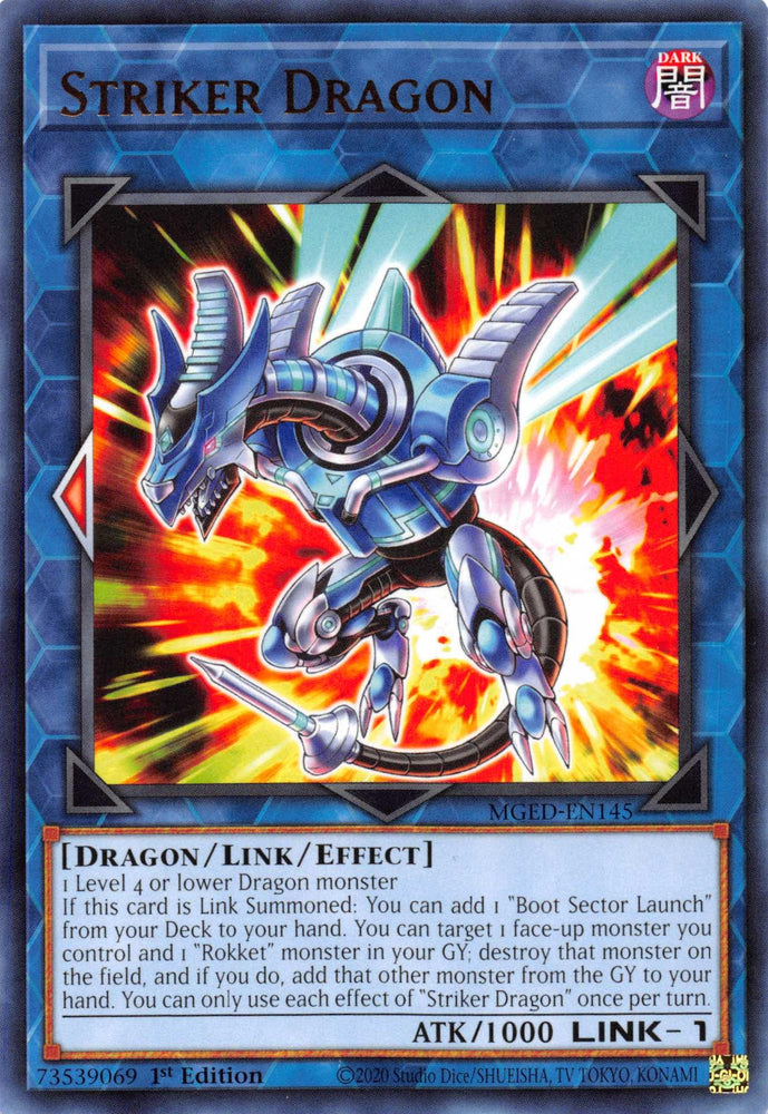 Striker Dragon [MGED-EN145] Rare (ONLINE ORDER ONLY)
