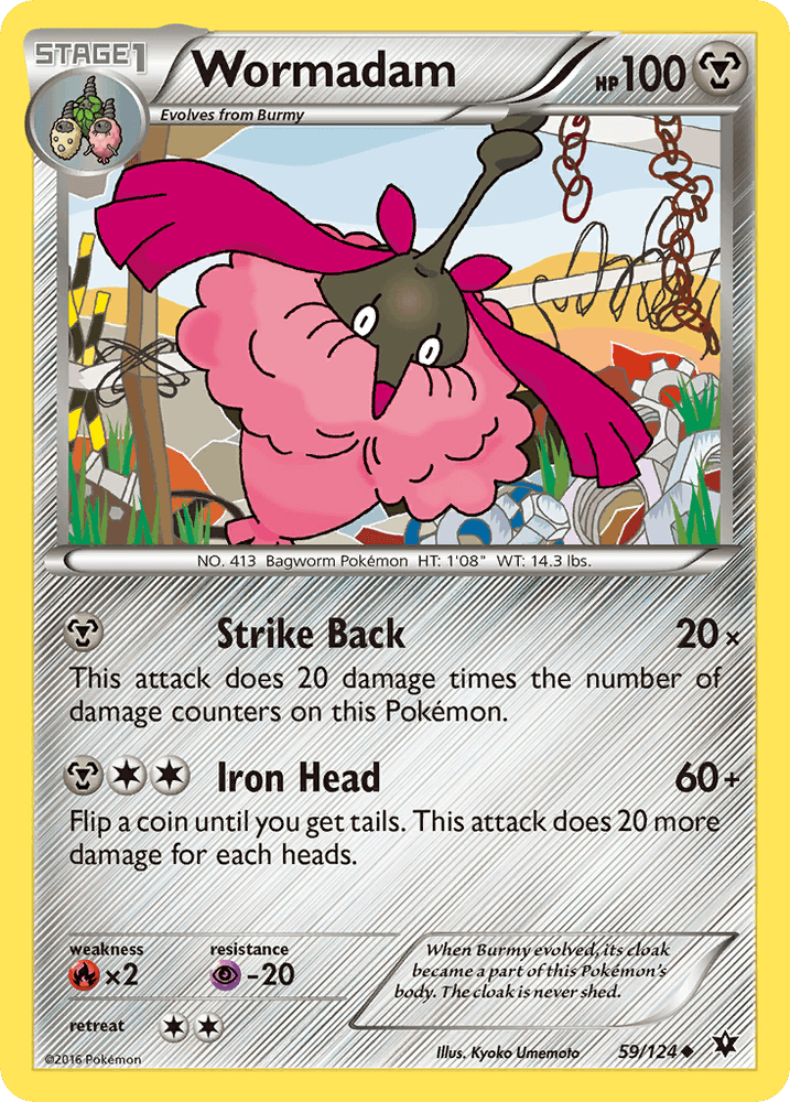 Wormadam (59/124) [XY: Fates Collide] (Online Only)
