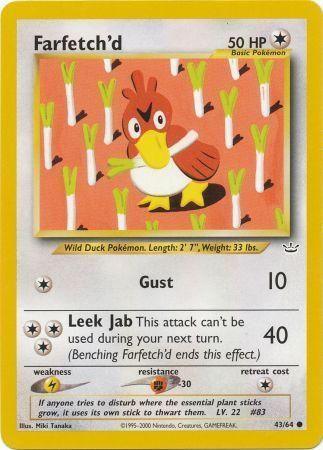 Farfetch'd (43/64) [Neo Revelation Unlimited] (Online Only)