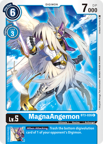 MagnaAngemon [BT3-026] [Release Special Booster Ver.1.5] (ONLINE ORDER ONLY)