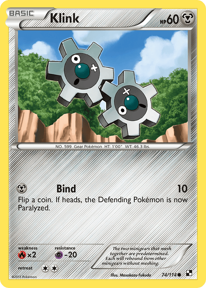 Klink (74/114) [Black & White: Base Set] (Online Only)