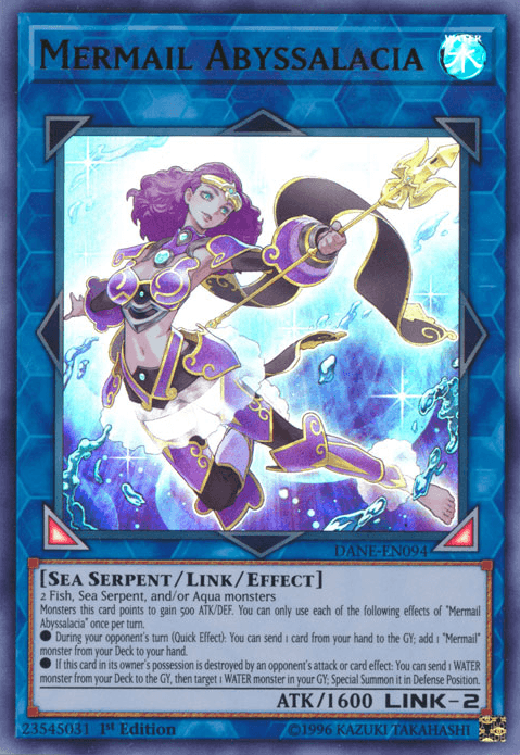 Mermail Abyssalacia [DANE-EN094] Ultra Rare (ONLINE ORDER ONLY)