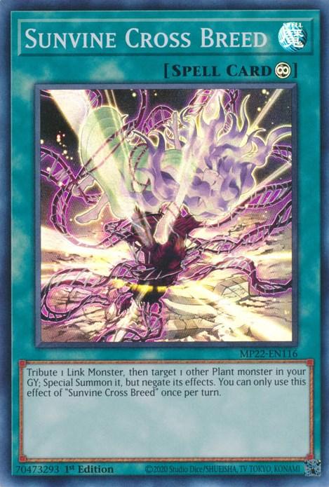 Sunvine Cross Breed [MP22-EN116] Super Rare (ONLINE ORDER ONLY)