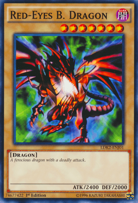 Red-Eyes B. Dragon [LDK2-ENJ01] Common (ONLINE ORDER ONLY)