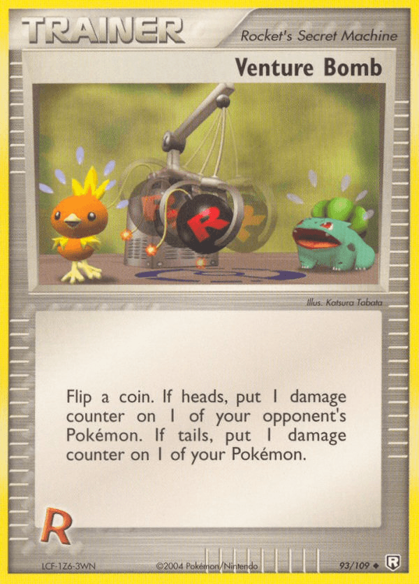 Venture Bomb (93/109) [EX: Team Rocket Returns] (Online Only)