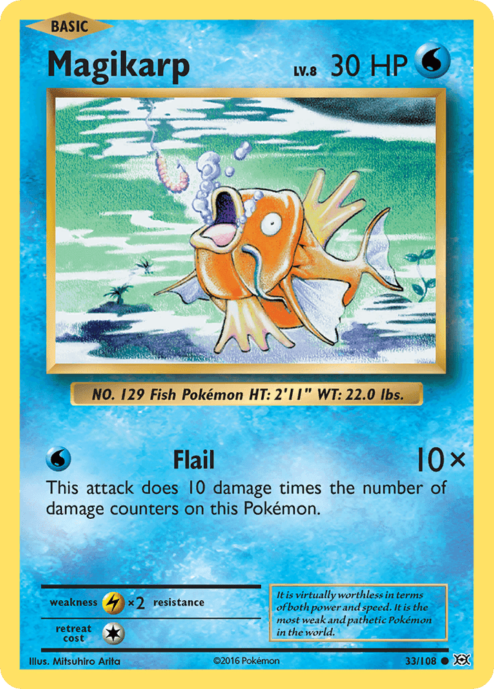 Magikarp (33/108) [XY: Evolutions] (Online Only)