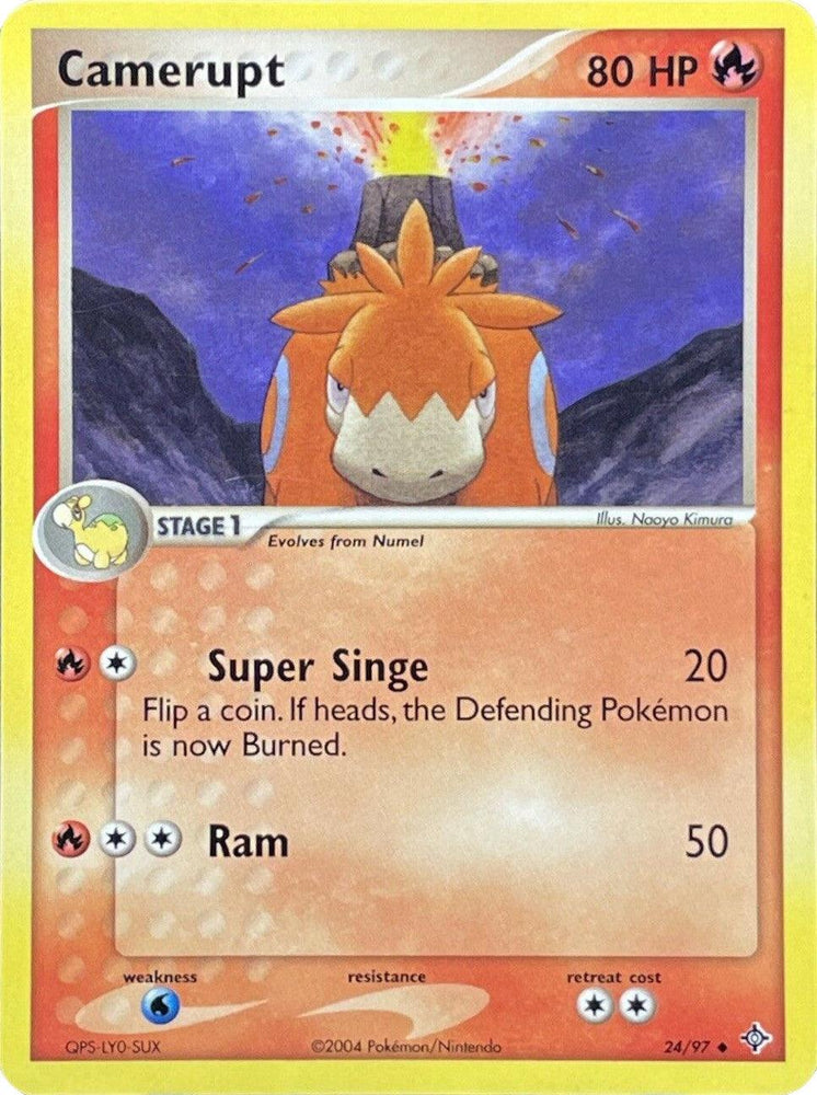 Camerupt (24/97) [EX: Battle Stadium] (Online Only)