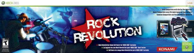 Rock Revolution with Drum Kit (Xbox 360) (ONLINE ORDER ONLY)