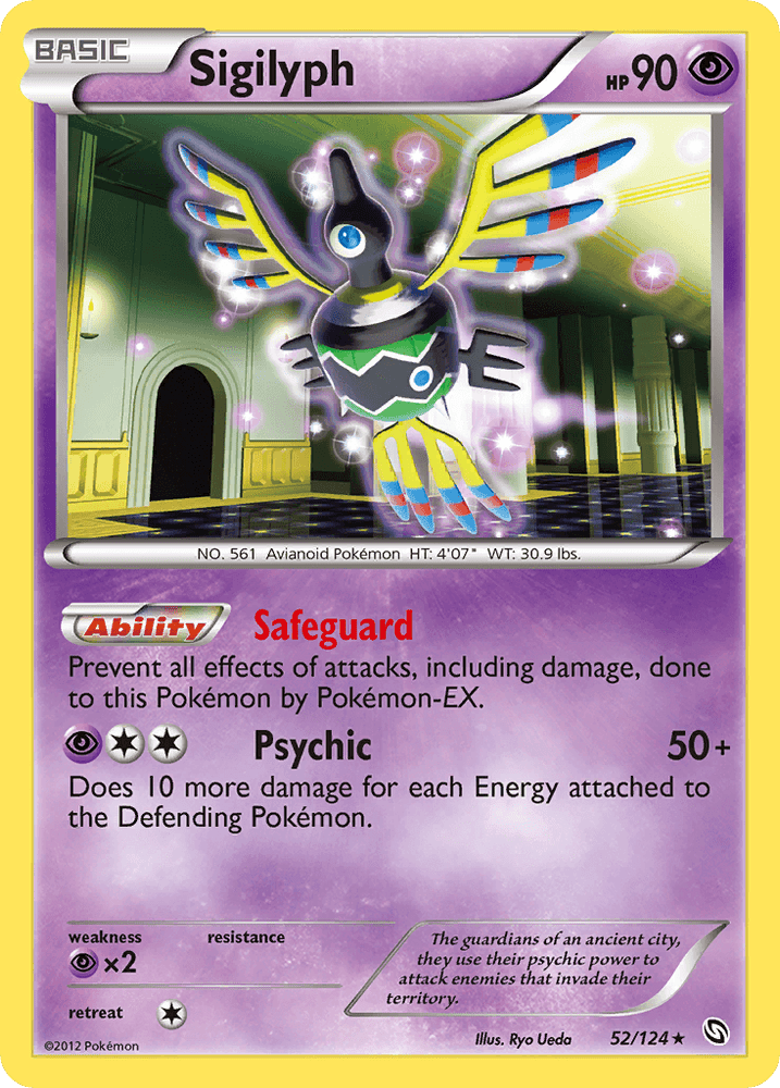 Sigilyph (52/124) [Black & White: Dragons Exalted] (Online Only)