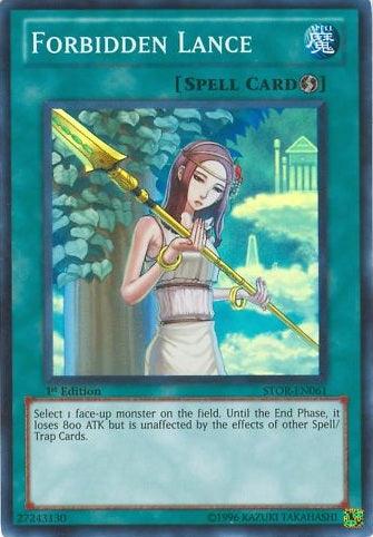Forbidden Lance [STOR-EN061] Super Rare (ONLINE ORDER ONLY)