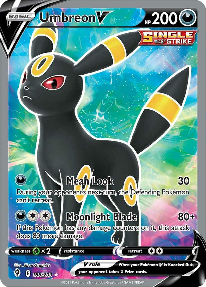 Umbreon V (188/203) [Sword & Shield: Evolving Skies] (Online Only)
