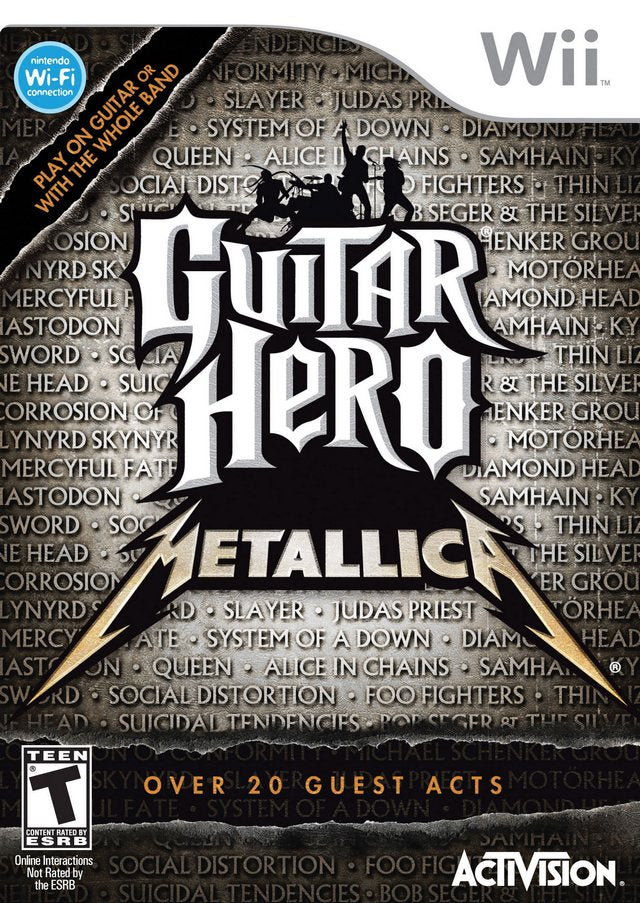 Guitar Hero: Metallica (Wii) (Online Order Only)