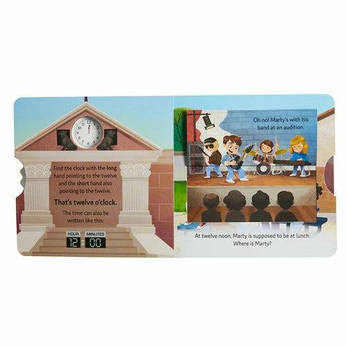 Back to the Future: Telling Time With Marty McFly children's board book (ONLINE ORDER ONLY)