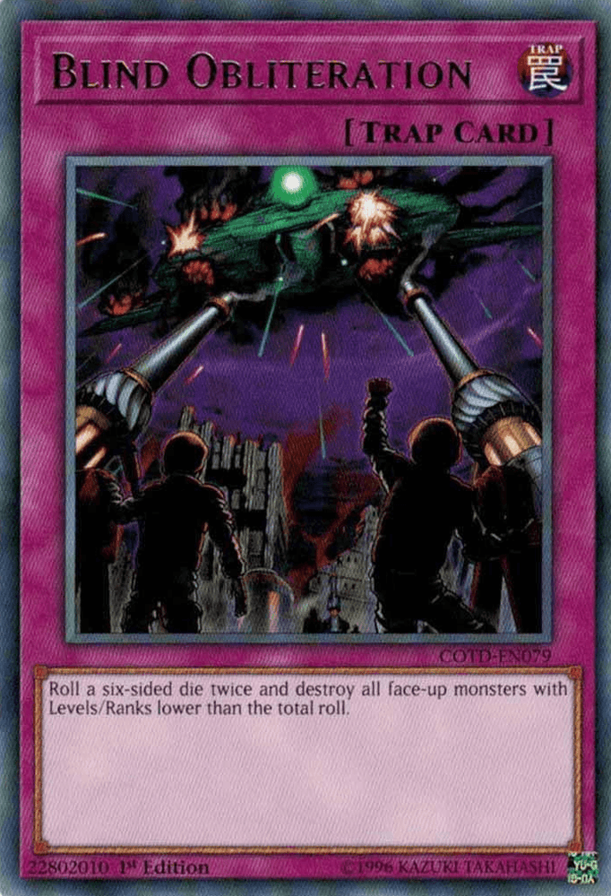 Blind Obliteration [COTD-EN079] Rare (ONLINE ORDER ONLY)