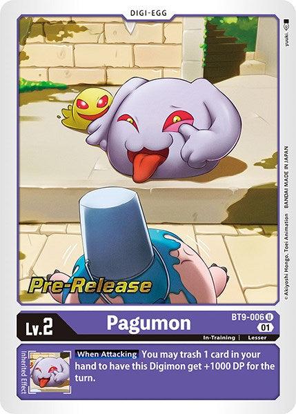 Pagumon [BT9-006] [X Record Pre-Release Promos] (ONLINE ORDER ONLY)