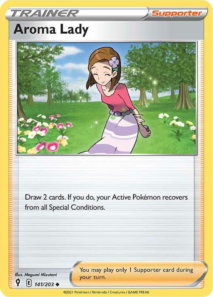 Aroma Lady (141/203) [Sword & Shield: Evolving Skies] (Online Only)