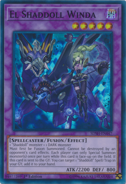 El Shaddoll Winda [SDSH-EN047] Super Rare (ONLINE ORDER ONLY)