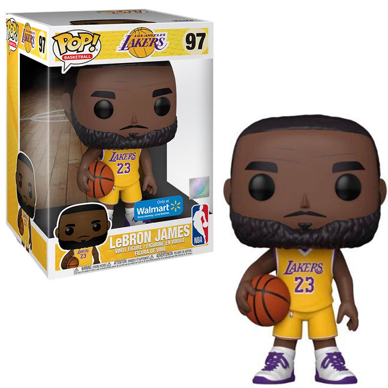 Lebron James (Yellow Jersey, 10-Inch, NBA) 97 - Walmart Exclusive (Online Order Only)