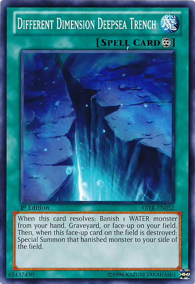 Different Dimension Deepsea Trench [ABYR-EN052] Common (ONLINE ORDER ONLY)