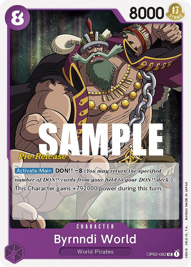 Byrnndi World [Paramount War Pre-Release Cards] (ONLINE ORDER ONLY)