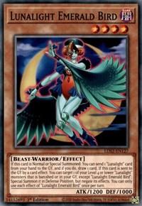 Lunalight Emerald Bird [LDS2-EN127] Common (ONLINE ORDER ONLY)