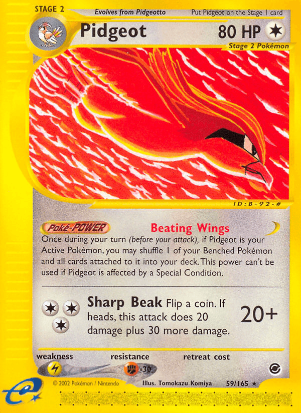 Pidgeot (59/165) [Expedition: Base Set] (Online Only)
