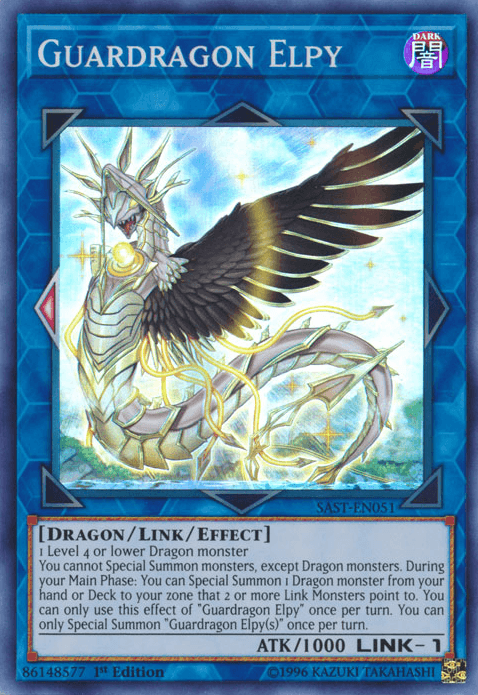 Guardragon Elpy [SAST-EN051] Super Rare (ONLINE ORDER ONLY)