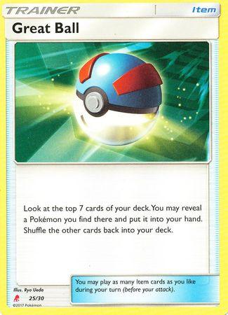 Great Ball (25/30) [Sun & Moon: Trainer Kit - Lycanroc] (Online Only)