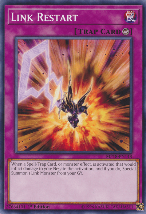 Link Restart [MP18-EN148] Common (ONLINE ORDER ONLY)