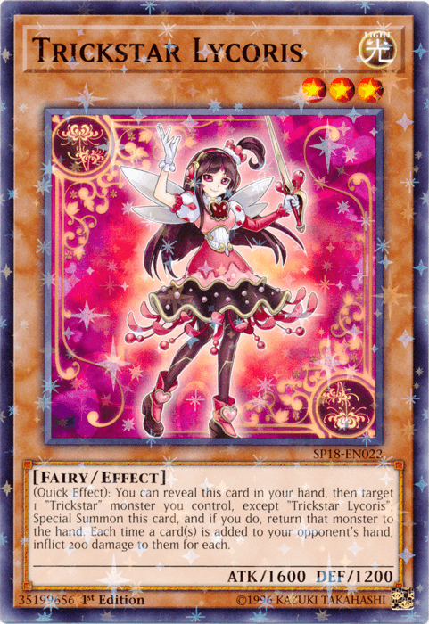 Trickstar Lycoris [SP18-EN022] Starfoil Rare (ONLINE ORDER ONLY)