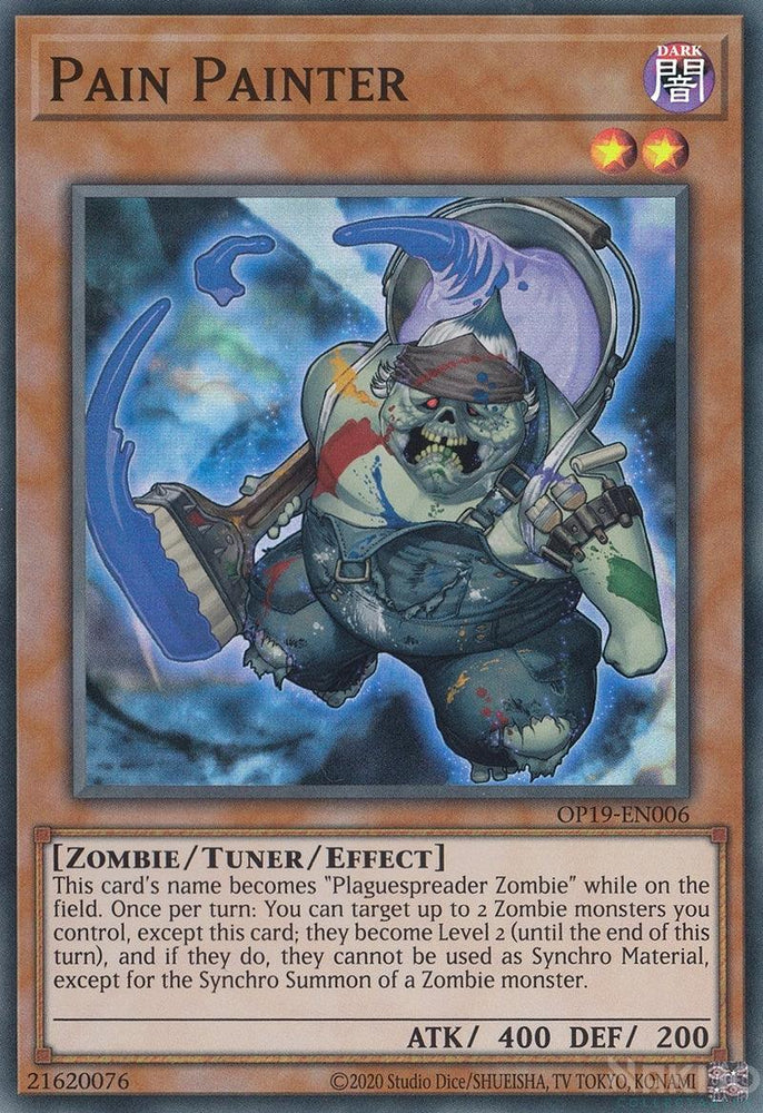 Pain Painter [OP19-EN006] Super Rare (ONLINE ORDER ONLY)