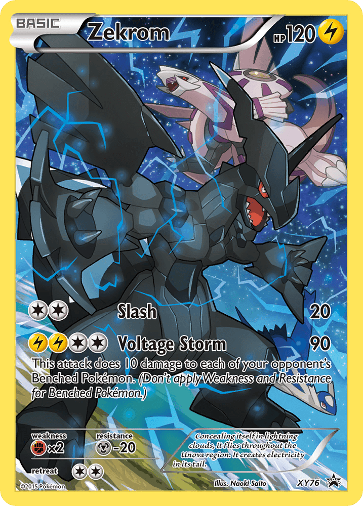 Zekrom (XY76) [XY: Black Star Promos] (Online Only)
