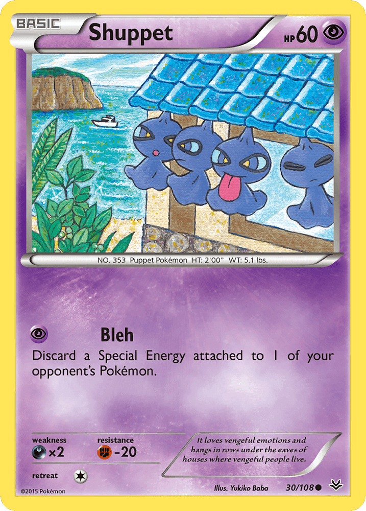 Shuppet (30/108) [XY: Roaring Skies] (Online Only)