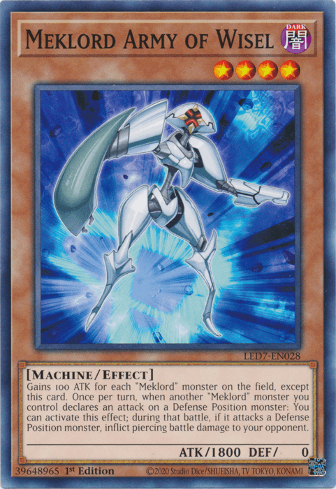 Meklord Army of Wisel [LED7-EN028] Common (ONLINE ORDER ONLY)