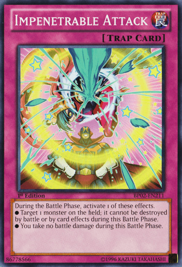 Impenetrable Attack [BP02-EN211] Mosaic Rare (ONLINE ORDER ONLY)