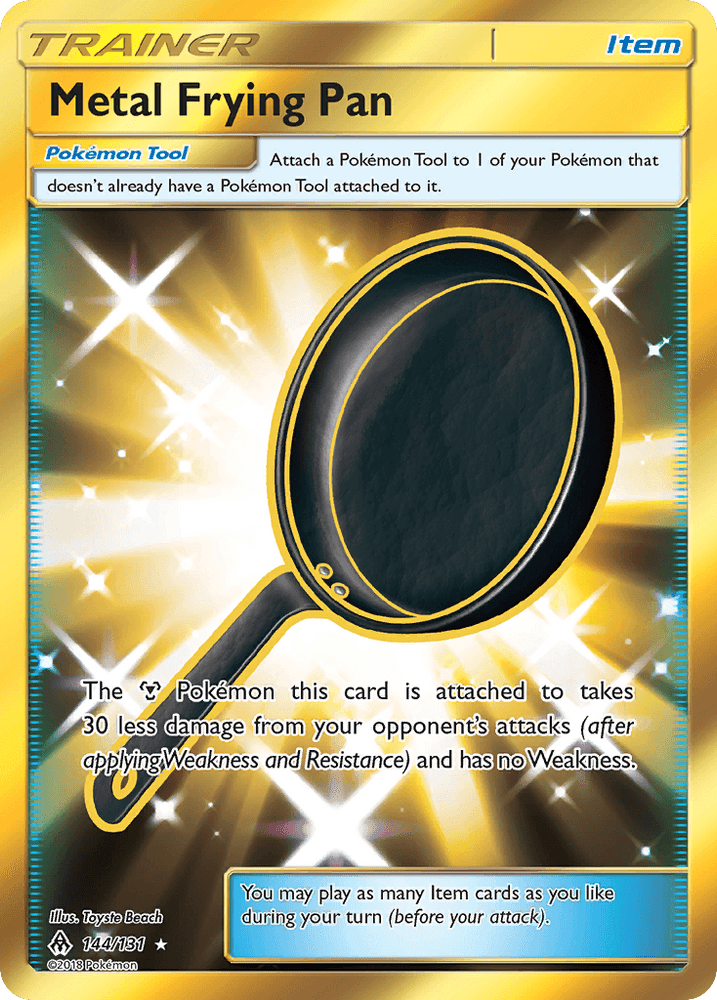 Metal Frying Pan (144/131) [Sun & Moon: Forbidden Light] (Online Only)