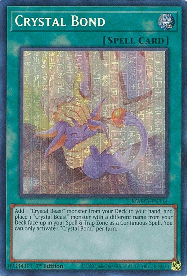 Crystal Bond [MAMA-EN114] Secret Pharaoh's Rare (ONLINE ORDER ONLY)