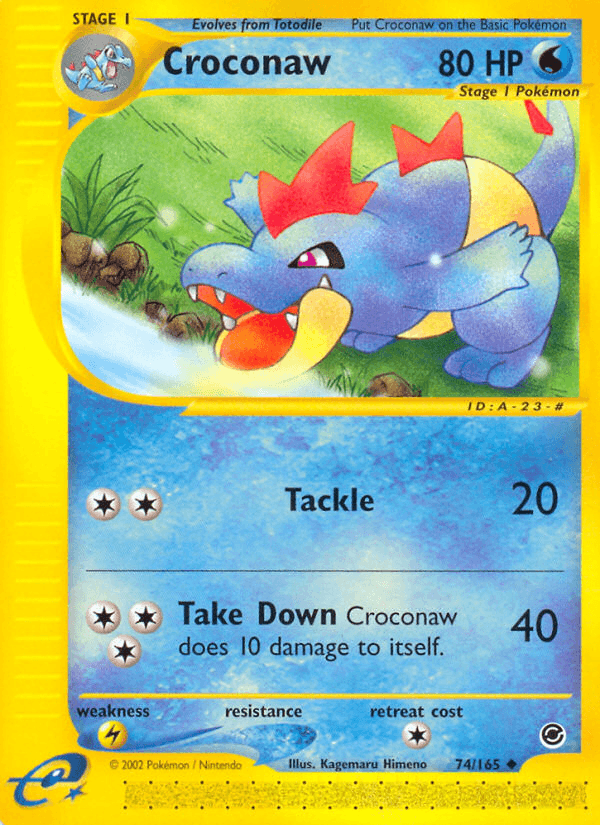 Croconaw (74/165) [Expedition: Base Set] (Online Only)