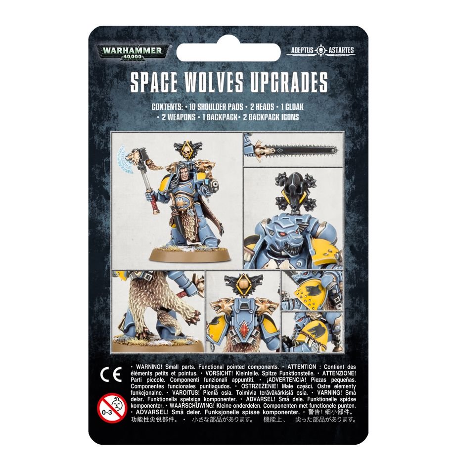 Warhammer 40K: Space Wolves - Upgrade Pack (ONLINE ORDER ONLY)