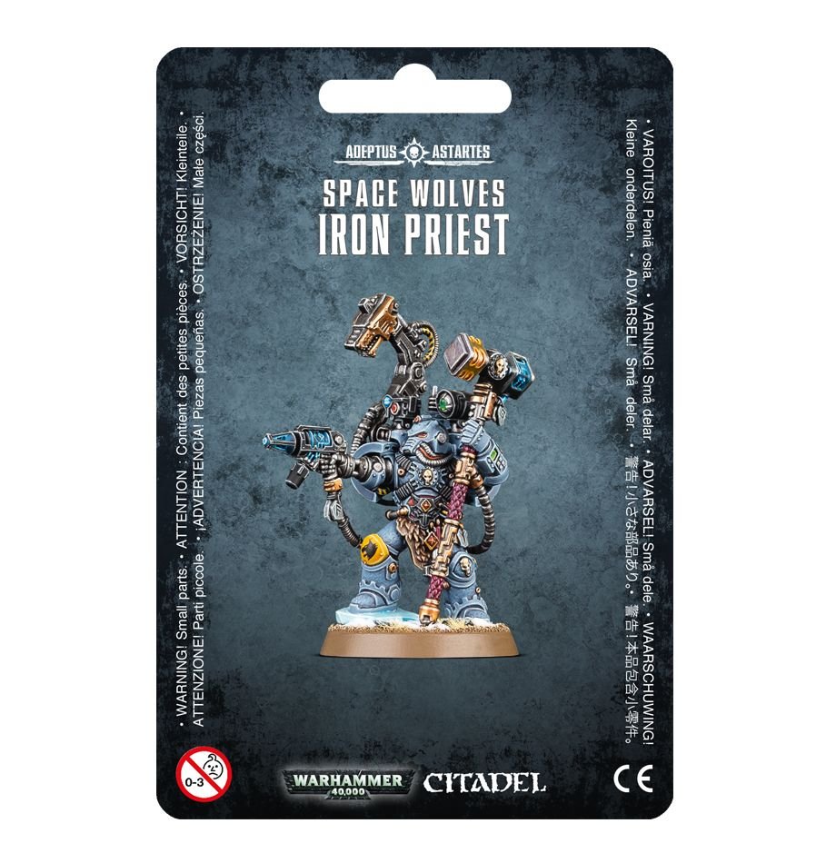 Warhammer 40K: Space Wolves - Iron Priest (ONLINE ORDER ONLY)