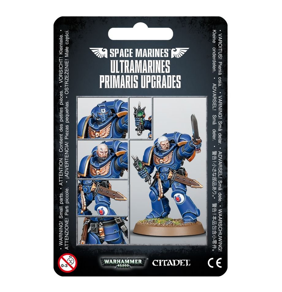 Warhammer 40K: Ultramarines - Primaris Upgrades (ONLINE ORDER ONLY)