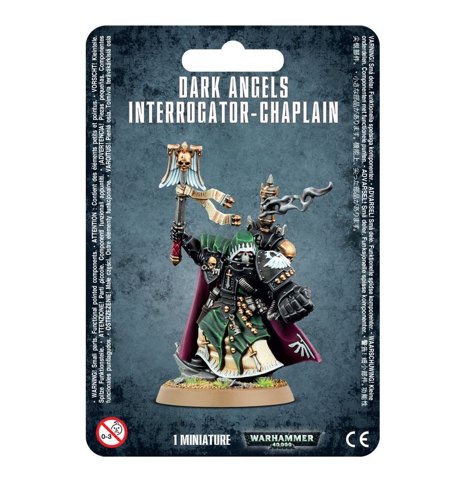 Warhammer 40K: Dark Angels - Interrogator-Chaplain (ONLINE ORDER ONLY)
