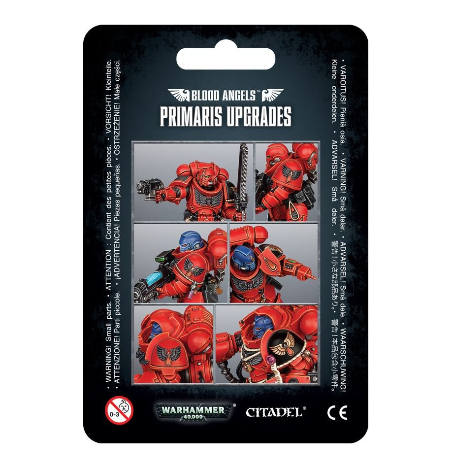 Warhammer 40K: Blood Angels - Primaris Upgrades (ONLINE ORDER ONLY)