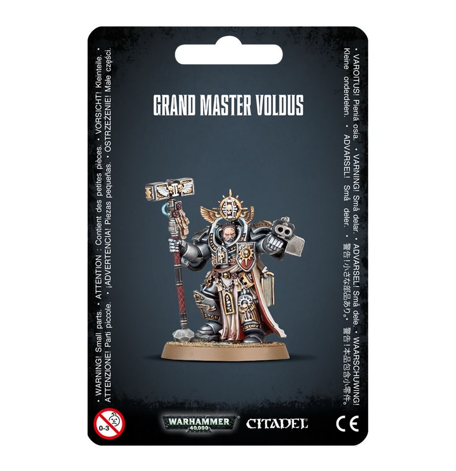 Warhammer 40K: Grey Knights - Grand Master Voldus (ONLINE ORDER ONLY)