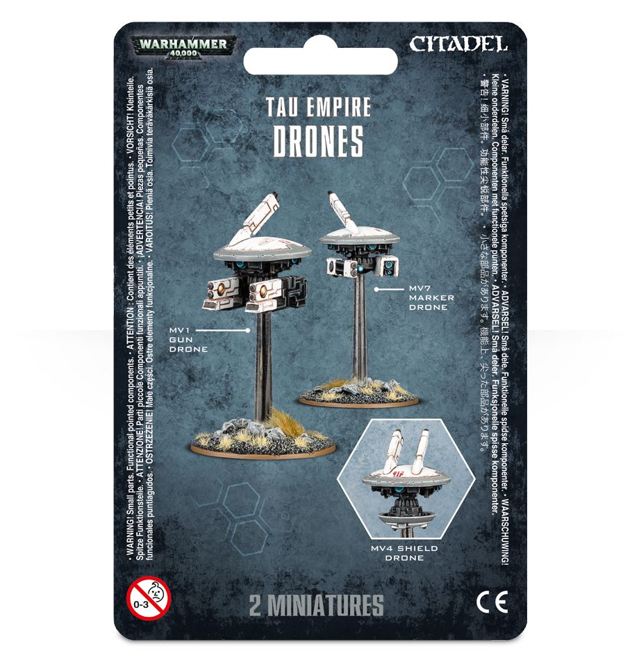 Warhammer 40k: T'au Empire Tactical Drones (ONLINE ORDER ONLY)