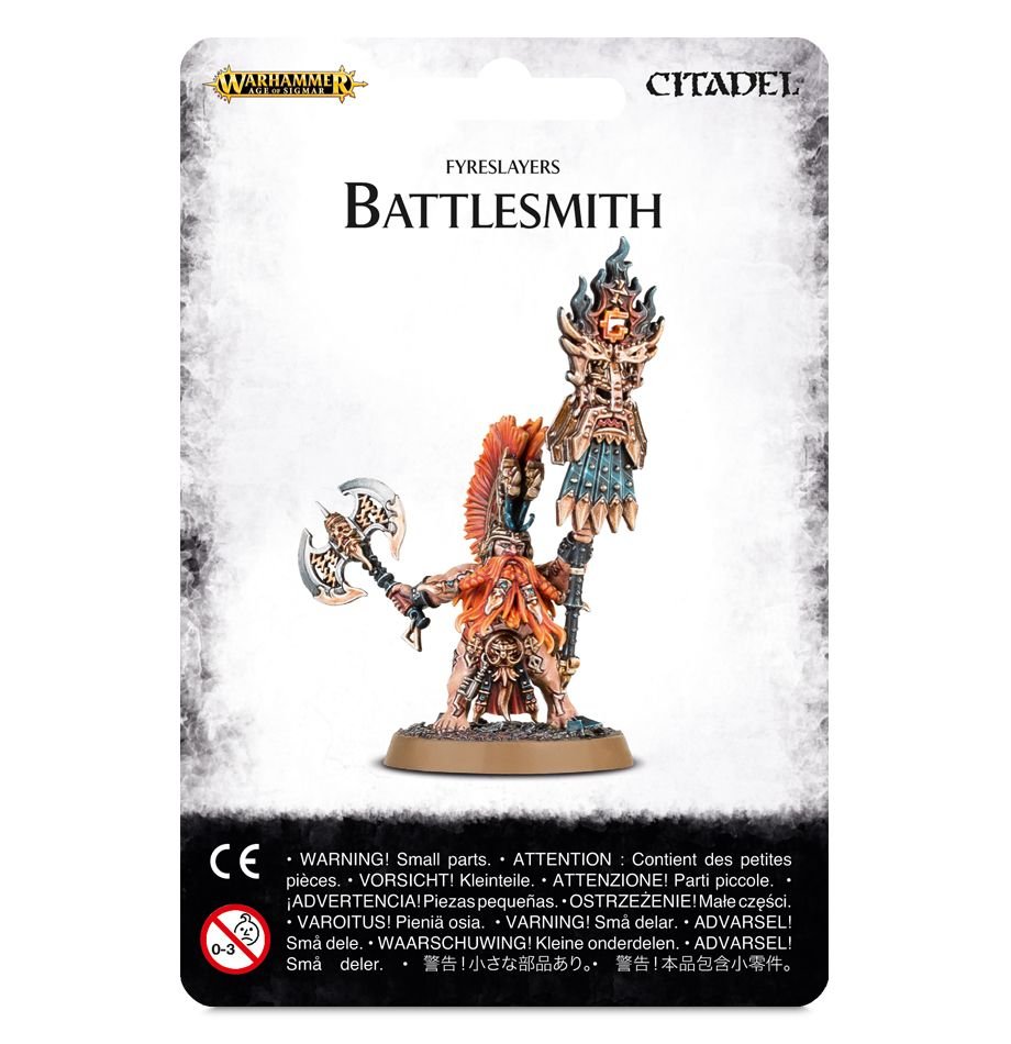 Warhammer: Fyreslayers - Battlesmith (ONLINE ORDER ONLY)