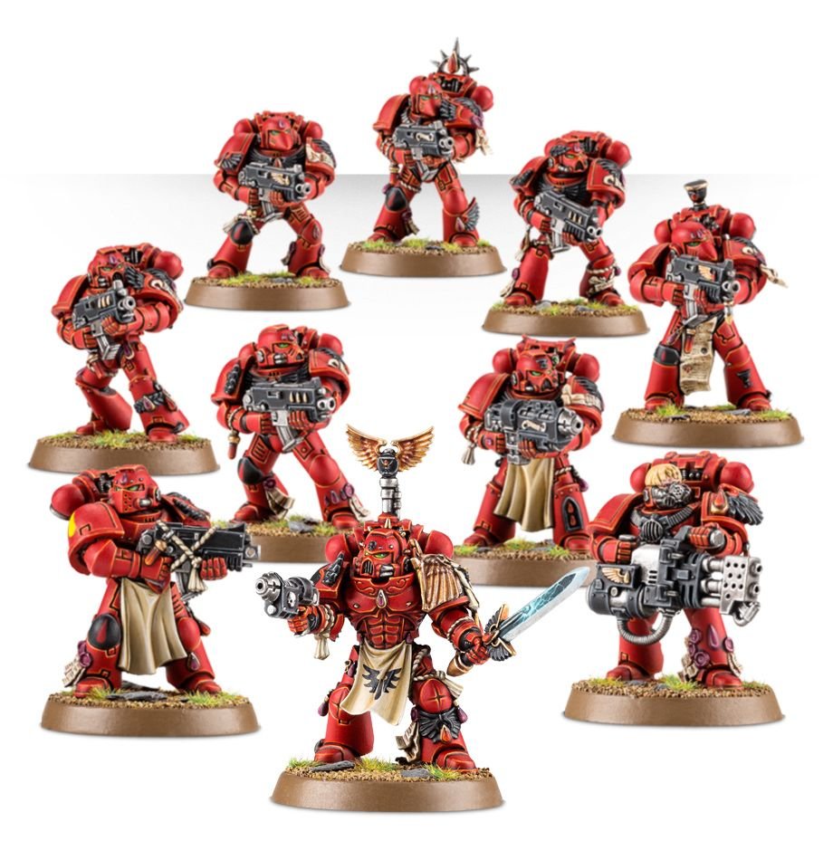 Warhammer 40K: Blood Angels - Tactical Squad (ONLINE ORDER ONLY)