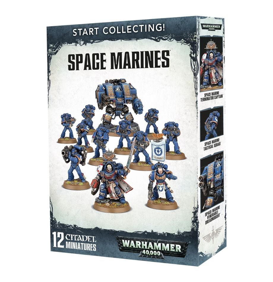 Warhammer 40K: Start Collecting! Space Marines (ONLINE ORDER ONLY)